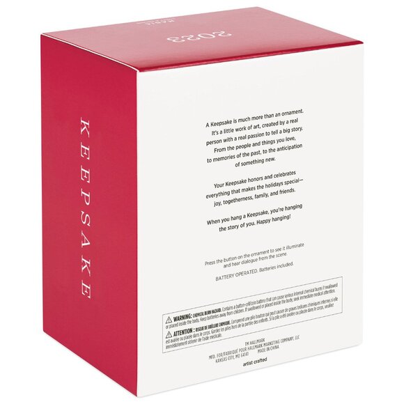 New! National Lampoon's Christmas Vacation Hallmark Keepsake Ornament 2023 Sled - Picture 2 of 5